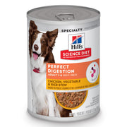 Hill's Science Diet Perfect Digestion Wet Dog Food, 12 x 12.5 oz