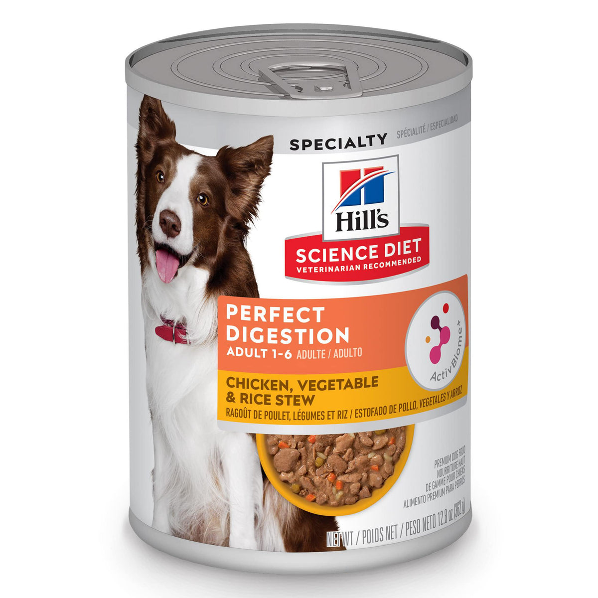 Hill's Science Diet Perfect Digestion Wet Dog Food, 12 x 12.5 oz