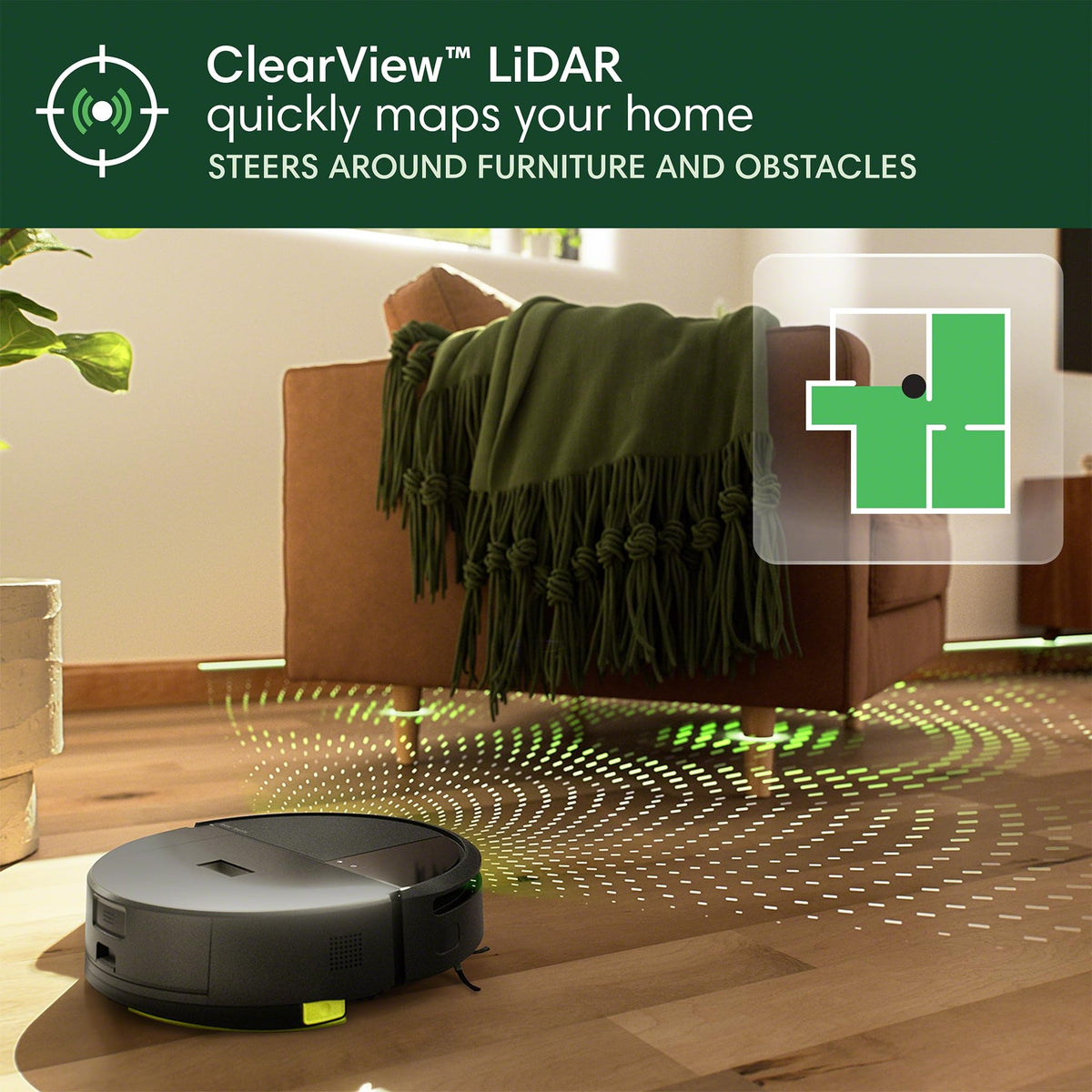 iRobot Roomba 205 DustCompactor Robot Vacuum and Mop Combo