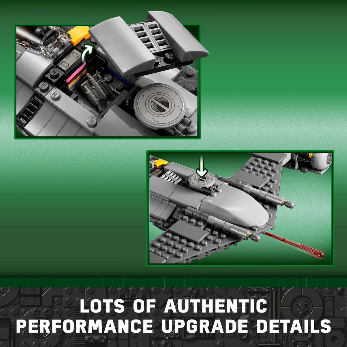 LEGO Star Wars The Mandalorian's N-1 Starfighter, 75325
