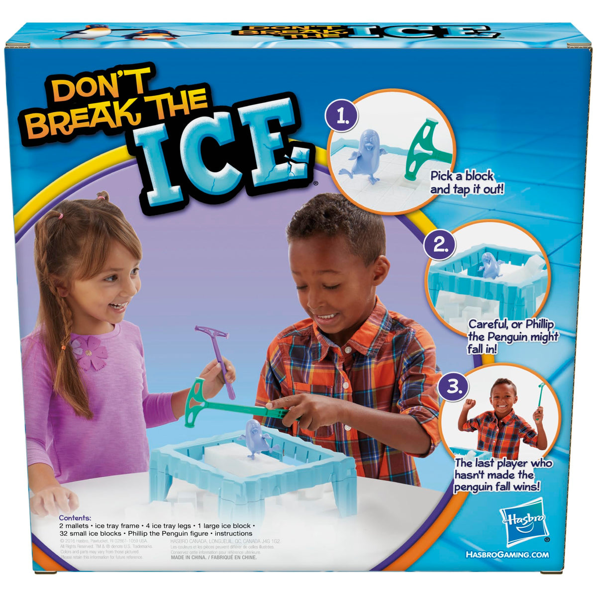 Hasbro Don't Break the Ice Game, 2-4 Players
