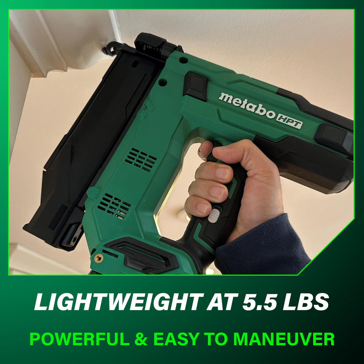 Metabo HPT 18V MultiVolt 18-Ga Cordless Brad Nailer Kit, NT1850DGM