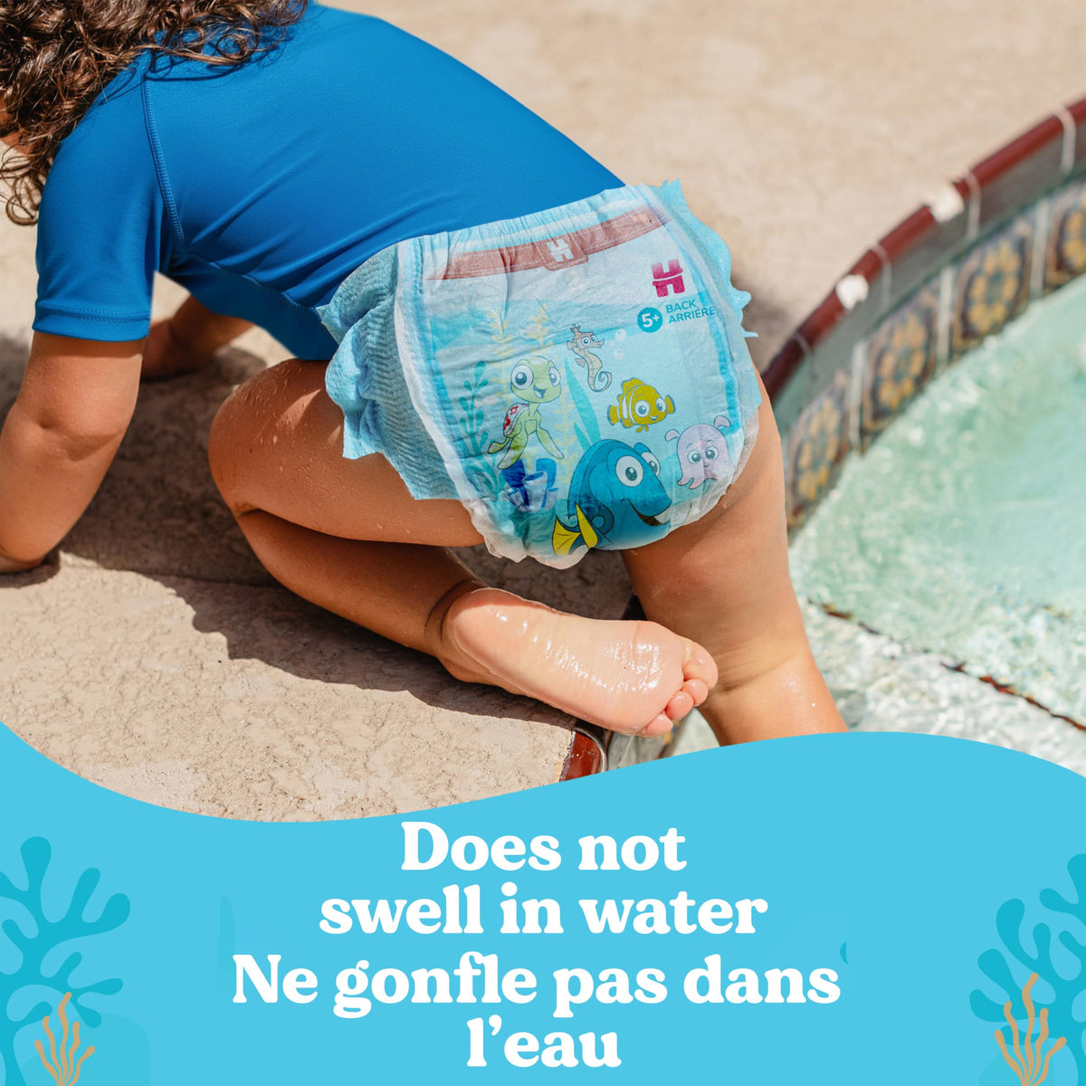 Huggies Little Swimmers Swim Diapers, Size 4, 24-34 lb, 11 Count