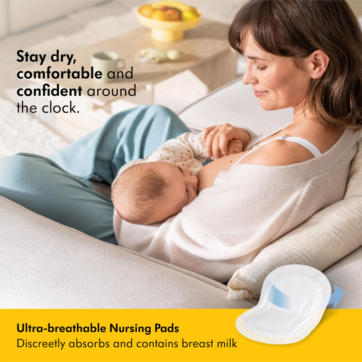 Medela Ultra-Breathable Nursing Pads, 200 Count