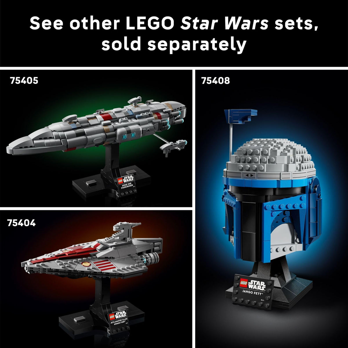 LEGO Star Wars Brick-Built Star Wars Logo, 75407