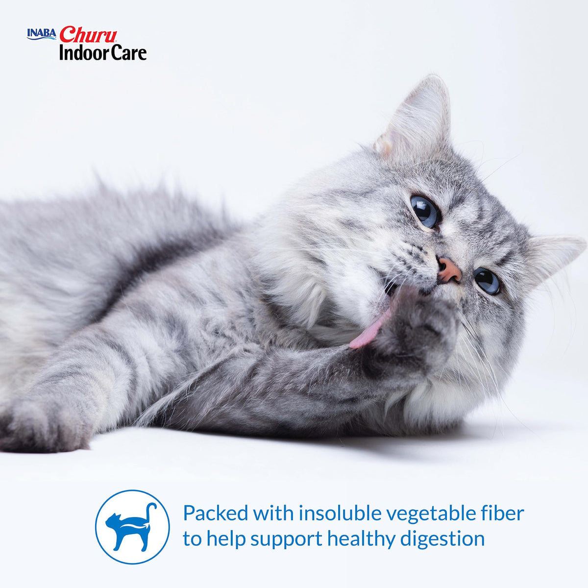 INABA Churu Hairball Control Cat Treat Tubes, Tuna & Chicken, 60 Tubes