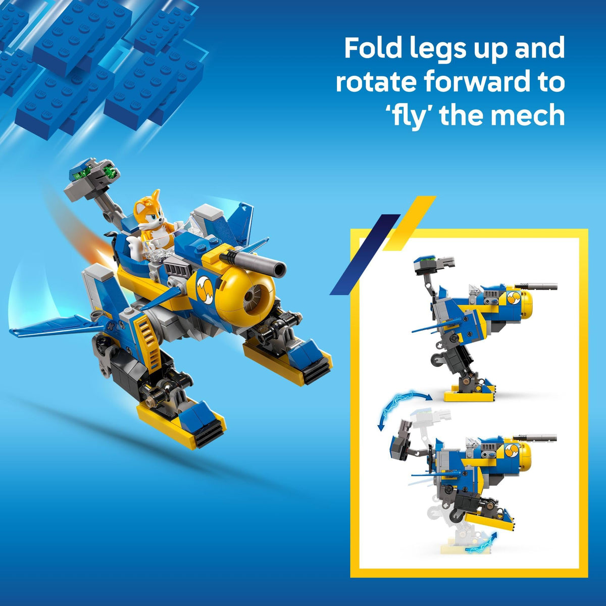 LEGO Sonic the Hedgehog Cyclone vs. Metal Sonic Building Set, 77002