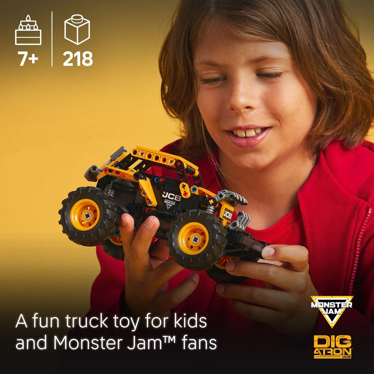 LEGO Technic Monster Jam DIGatron Pull-Back Truck, 42199
