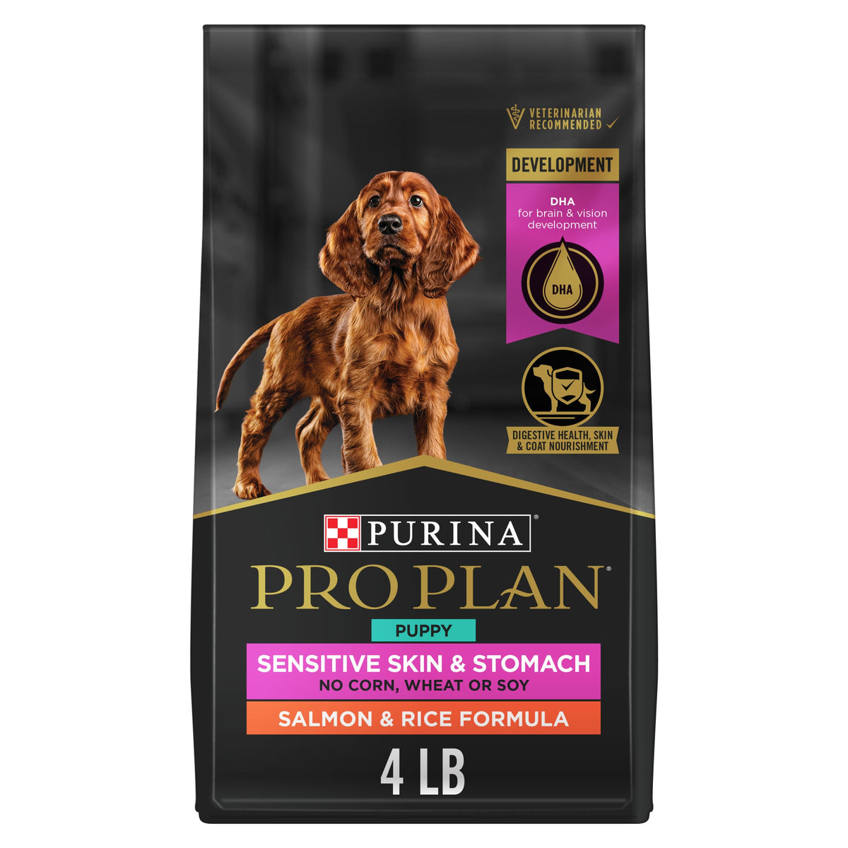 Purina Pro Plan Dry Puppy Food, Salmon & Rice, 1.81 kg