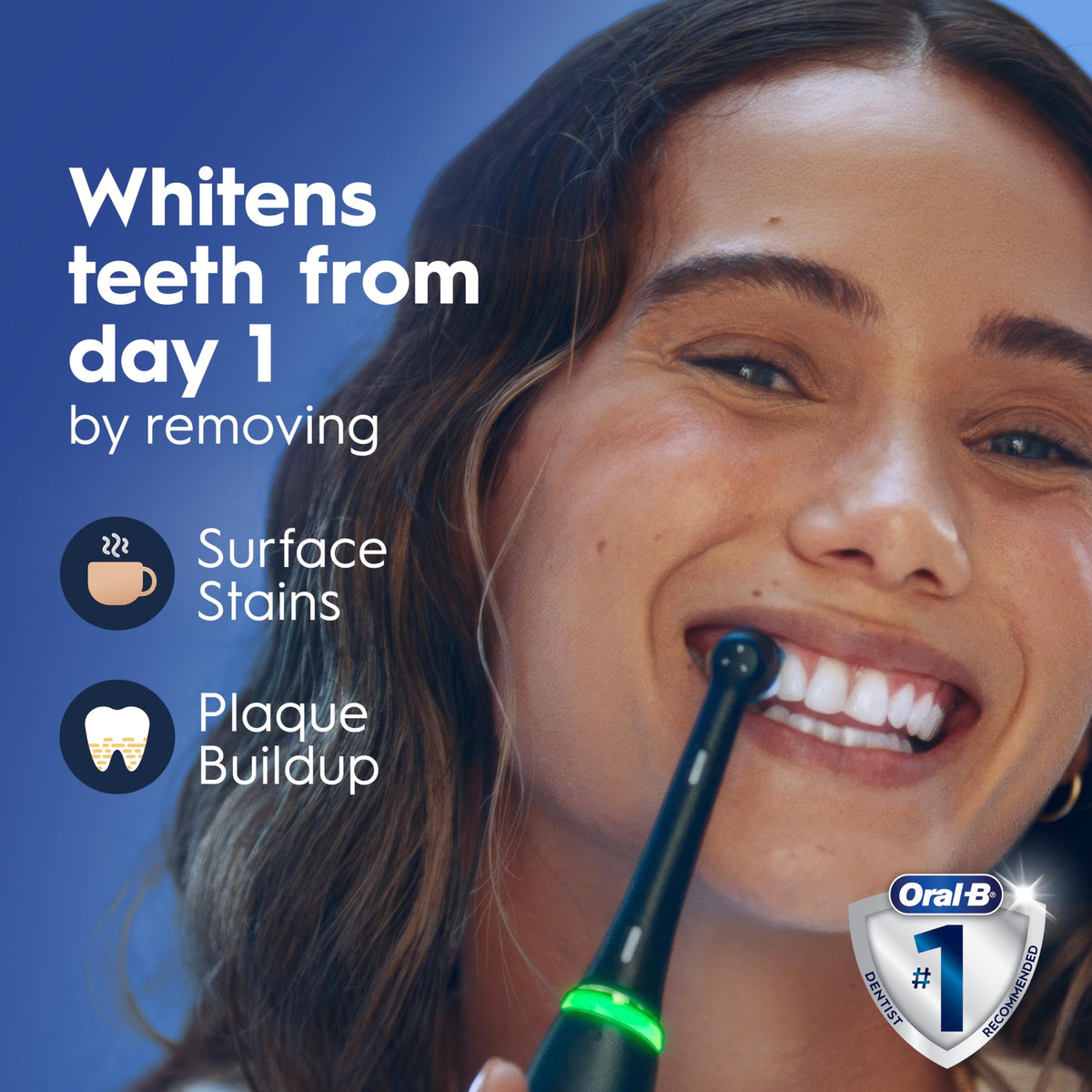 Oral-B iO Series 5 Limited Electric Toothbrush, 3 Brush Heads, White
