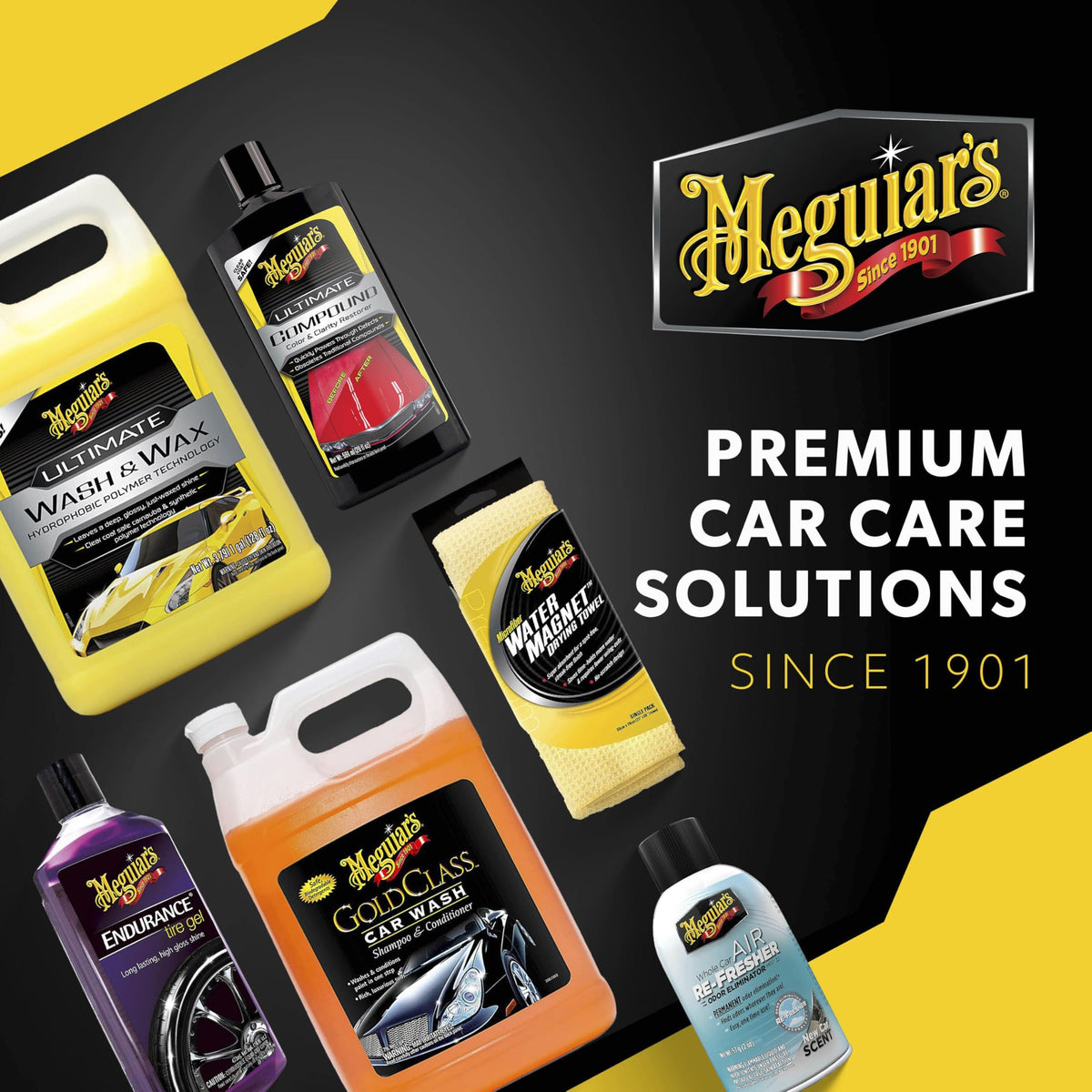 Meguiar's Gold Class Carnauba Plus Premium Liquid Wax Kit, 16oz