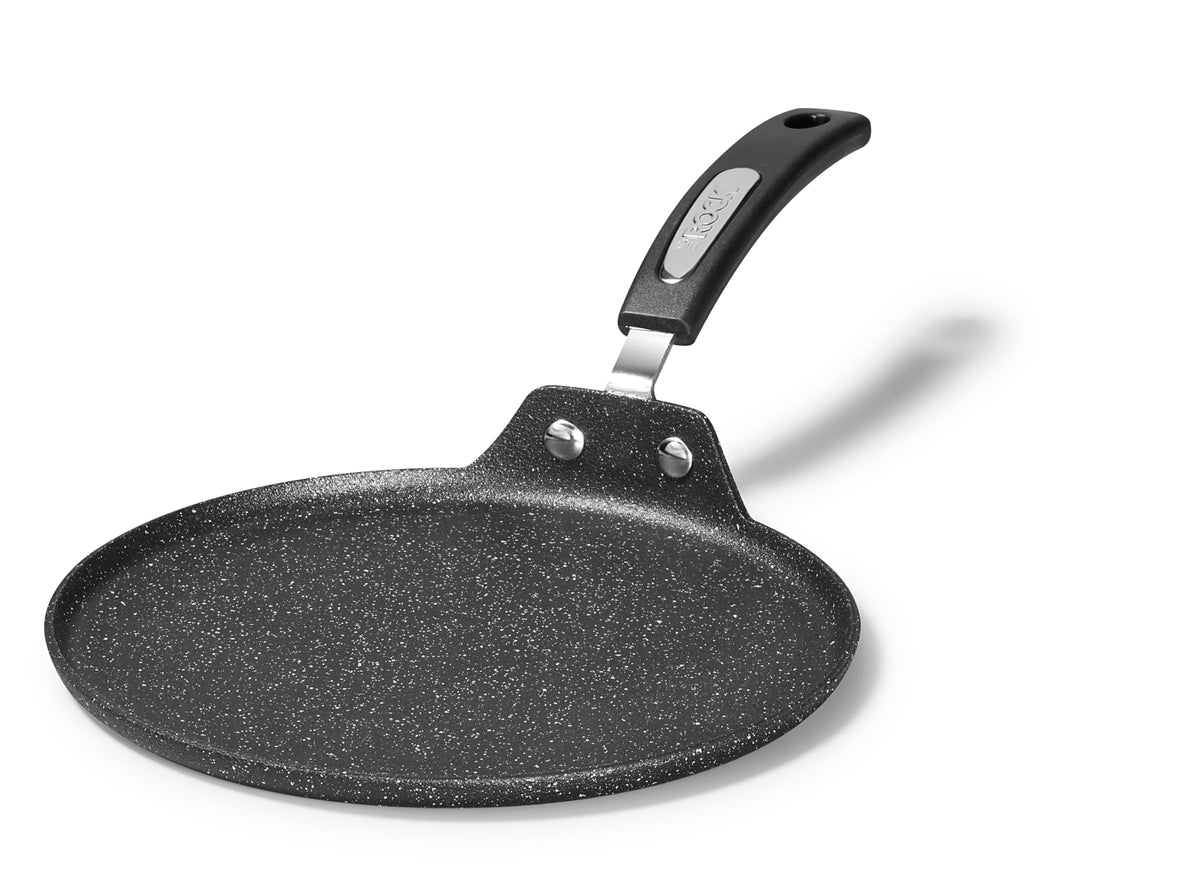 Starfrit The Rock Non-Stick Multi Pan Tawa, 26 cm (10"), Black