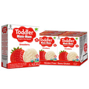 Want-Want Mum-Mum Rice Rusks, Strawberry, 60gms, Case of 6