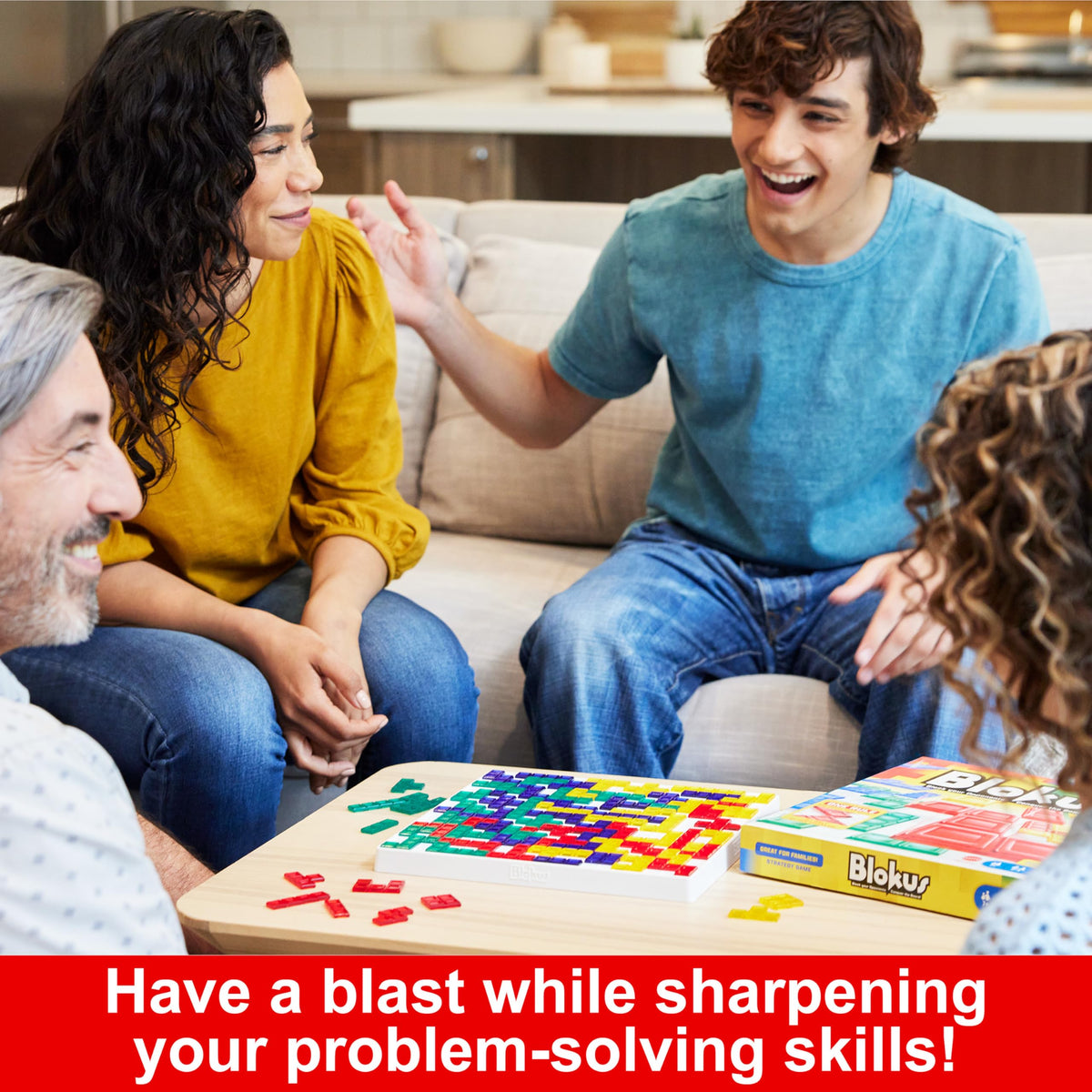Mattel Games Blokus Strategy Board Game