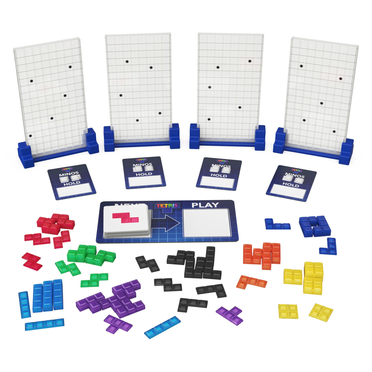 Spin Master Tetris: The Board Game, 2-4 Players, Ages 8+