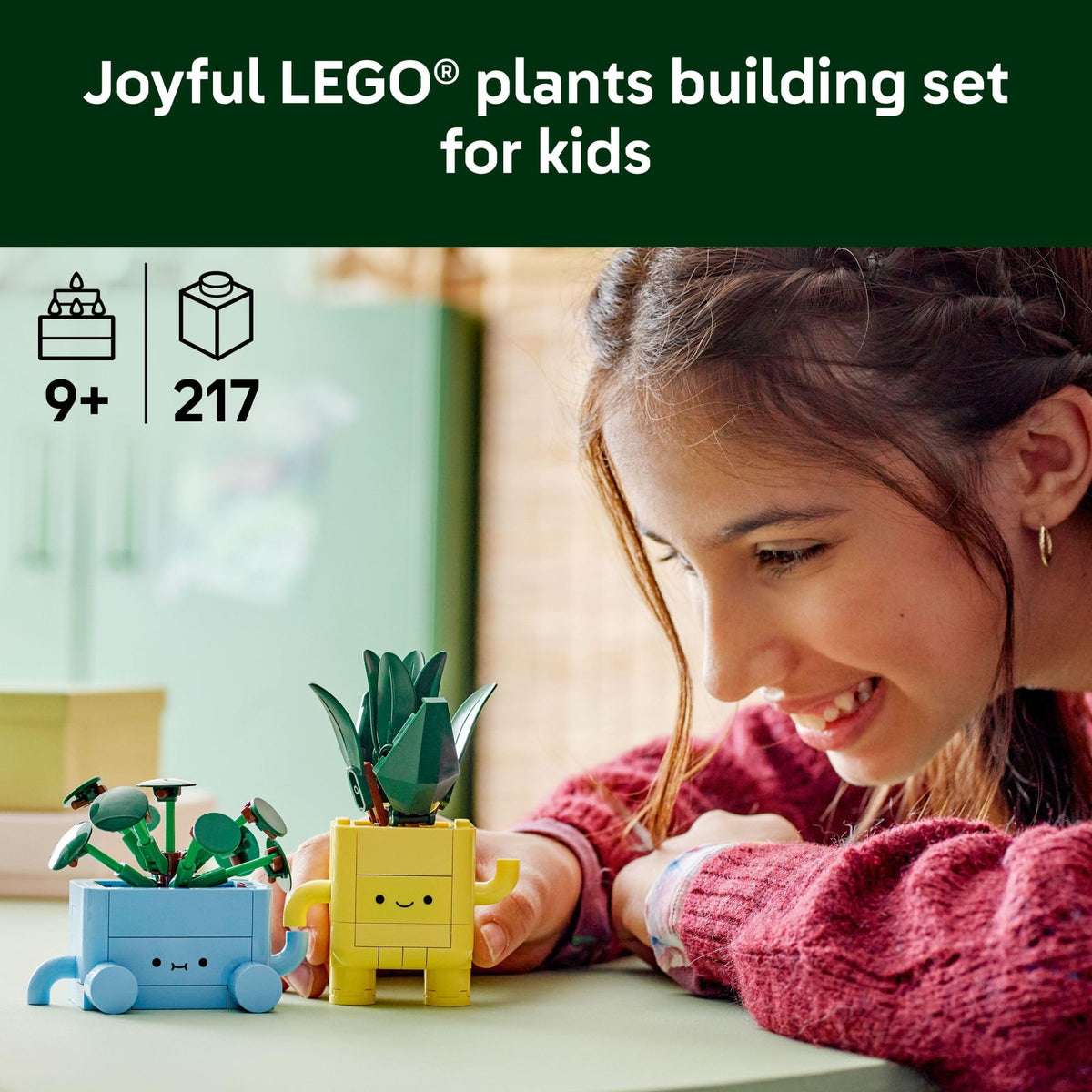 LEGO Botanicals Happy Plants Building Set 10349