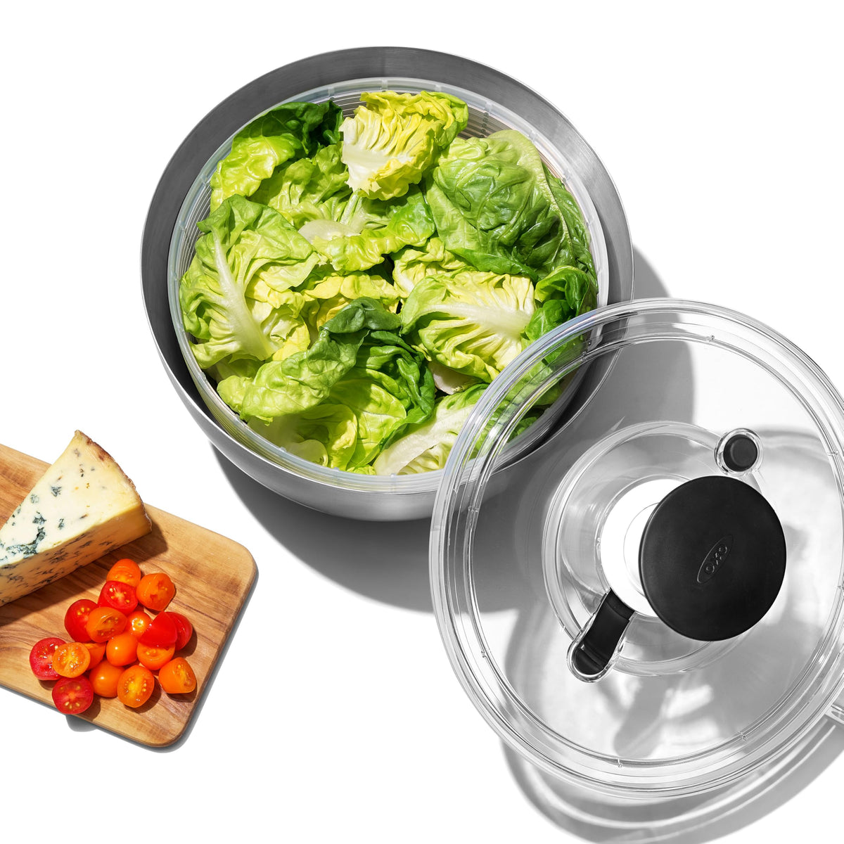 OXO Good Grips Steel Salad Spinner