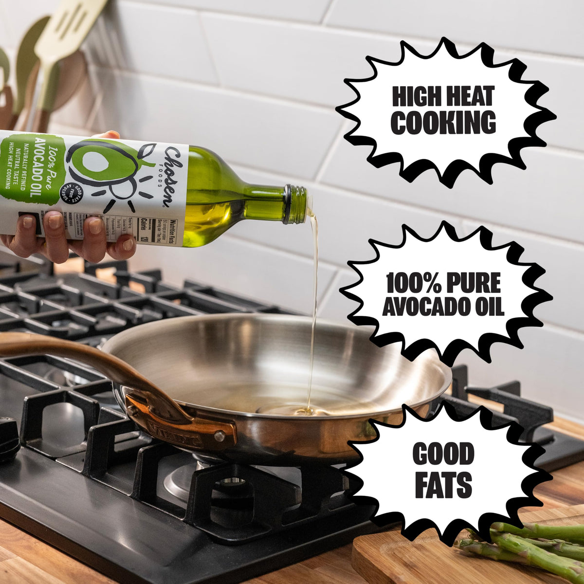 Chosen Foods 100% Pure Avocado Oil, 750 ml