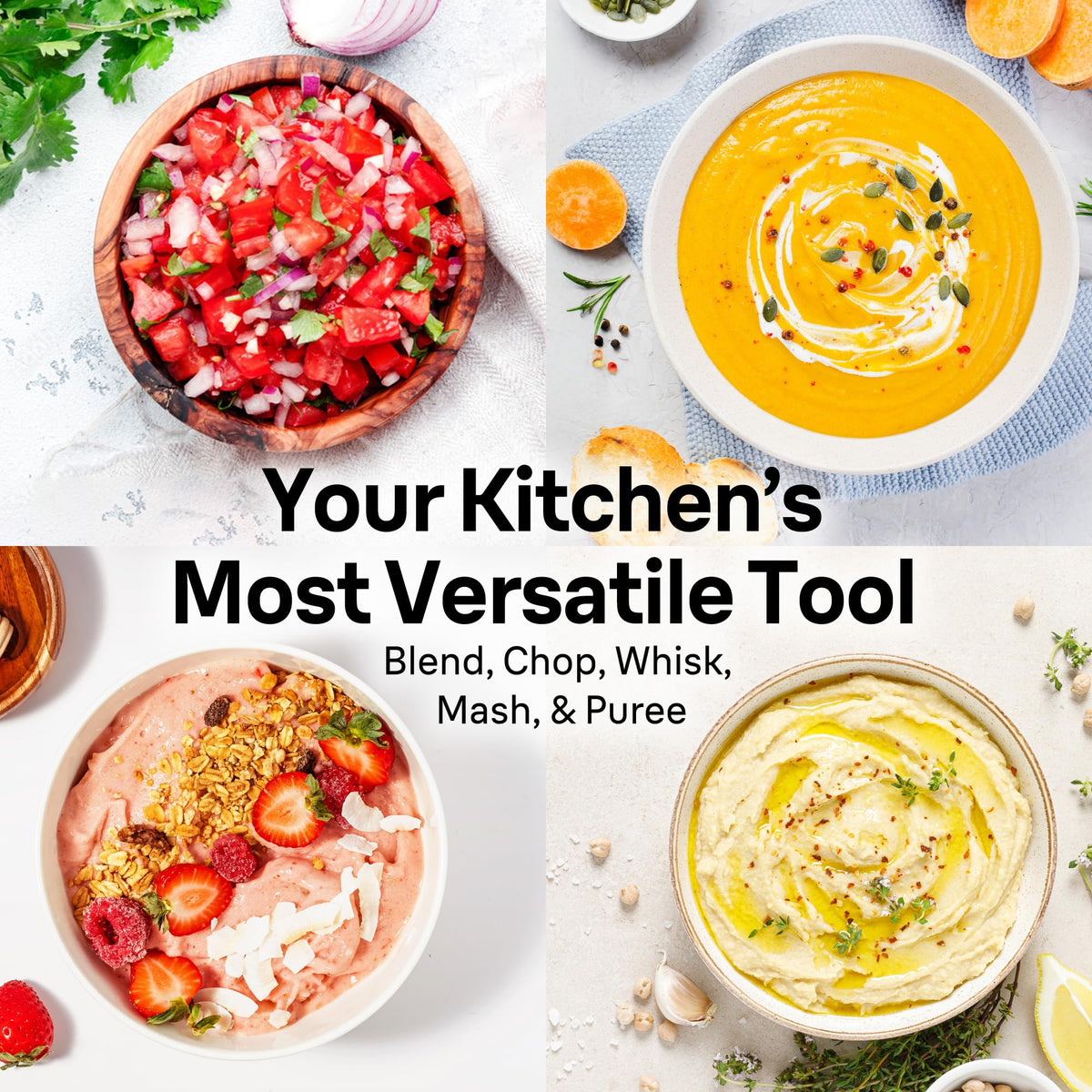 Braun MultiQuick 7 3-in-1 Immersion Blender with Food Processor