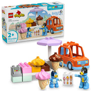 LEGO DUPLO Bluey Ice Cream Trip with Bluey, Ages 2+, 10458