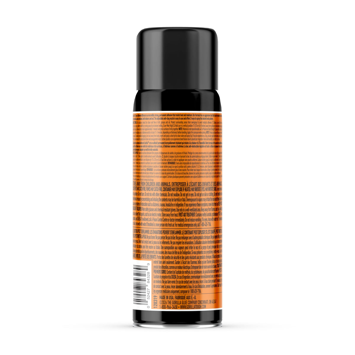 Gorilla Ultimate Multi Surface Spray Adhesive, 345g
