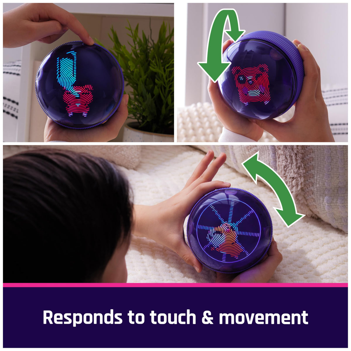 BITZEE Interactive Hamster Ball Digital Pet Toy