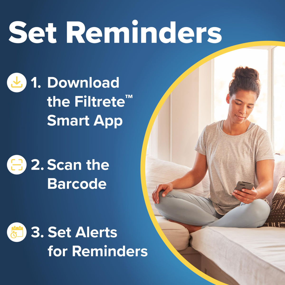 Filtrete 16x25x1 AC Furnace Air Filter, MERV 13, MPR 1900, 4-Pack