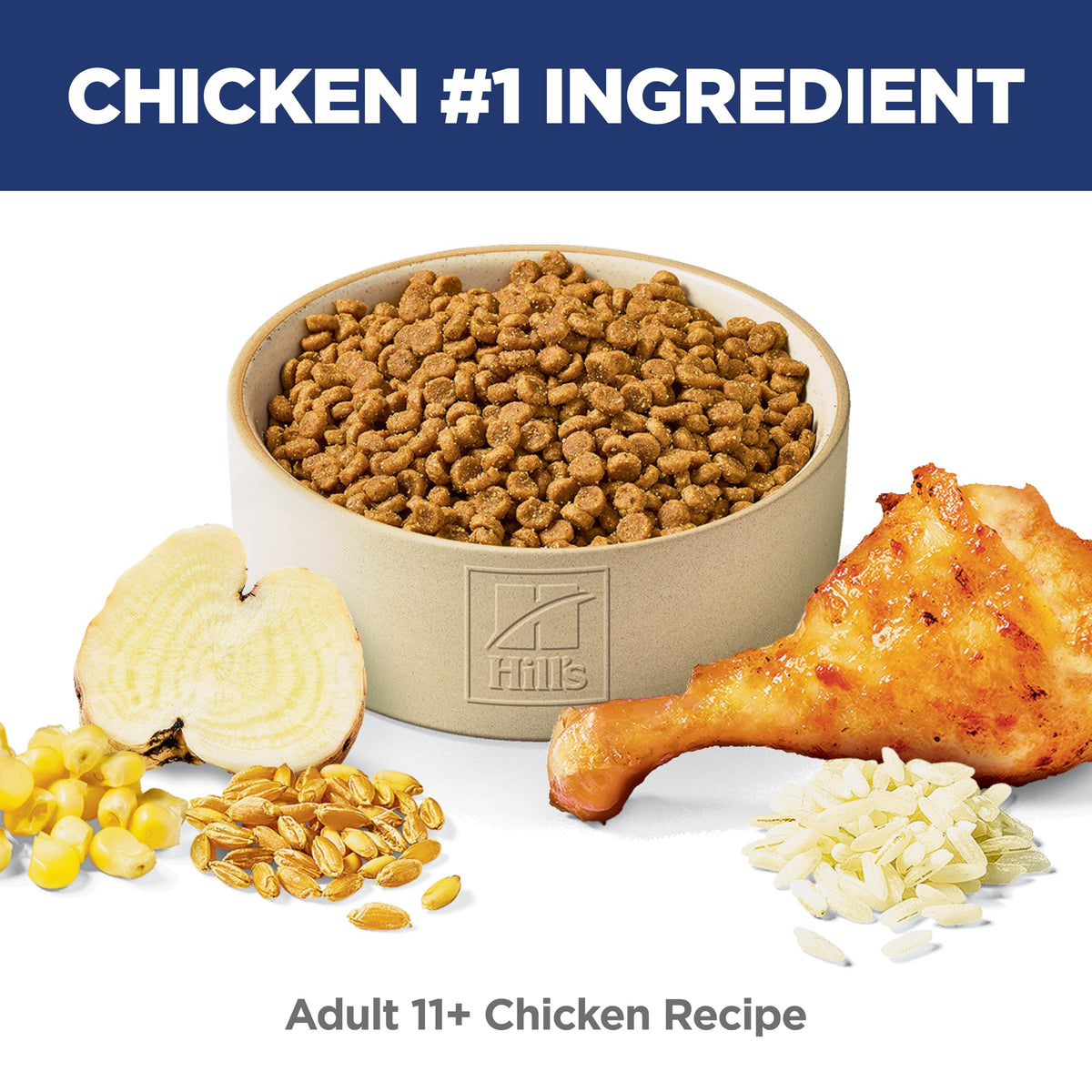 Hill's Science Diet Adult 11+ Chicken Recipe Dry Cat Food, 1.58 kg