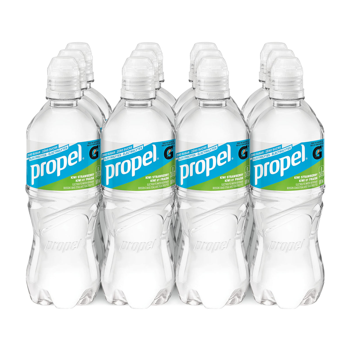 Propel Electrolyte Water, Kiwi Strawberry, 12 x 591 ml