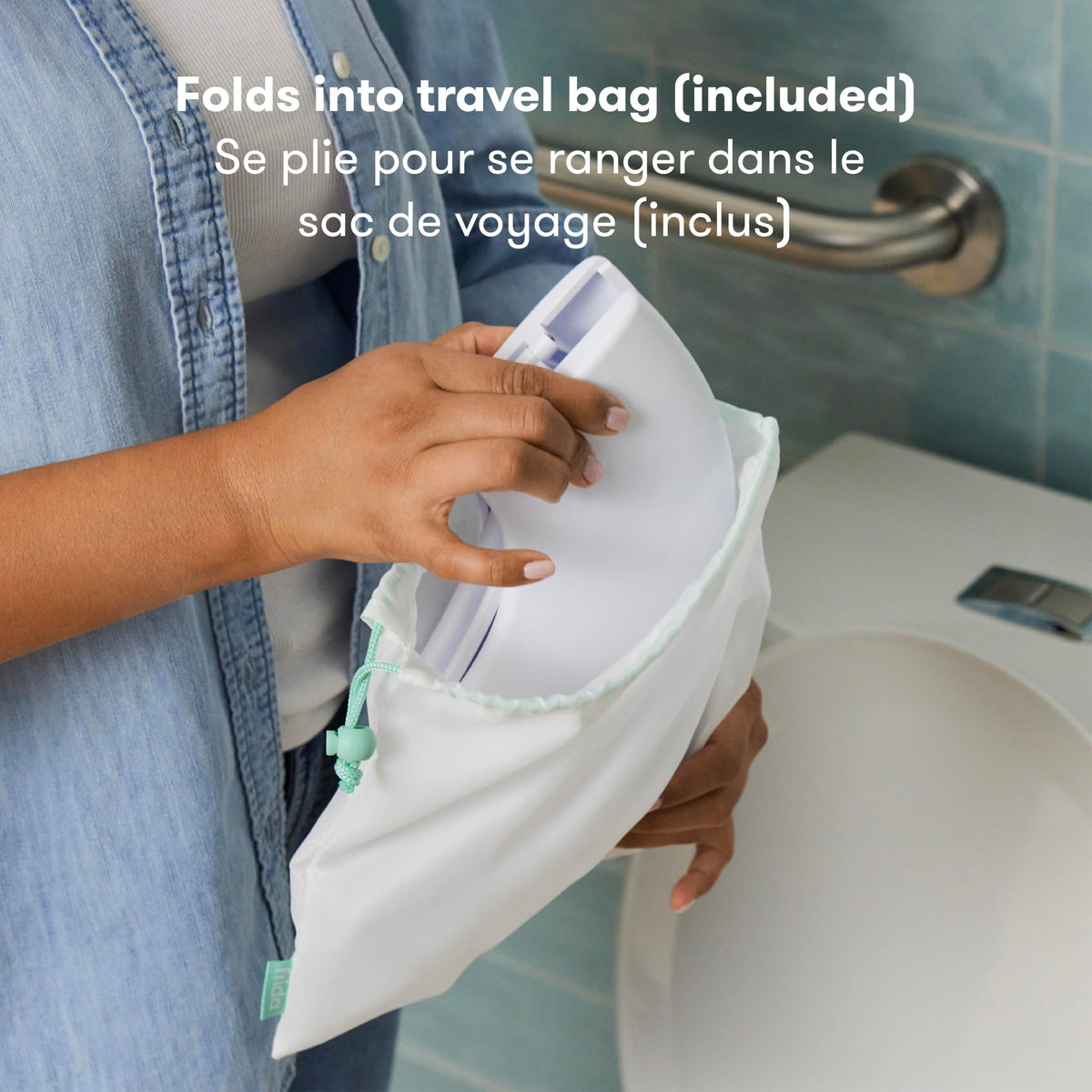 Frida Baby Fold-and-Go Potty Seat for Toilet