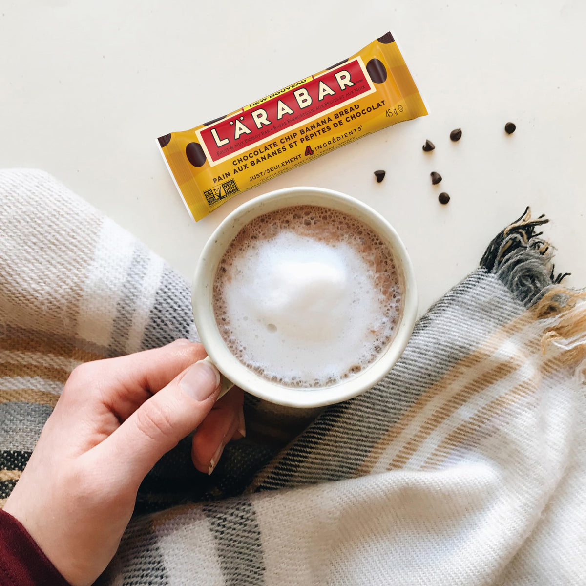Larabar Chocolate Chip Banana Bread Bars, 16 x 45 g