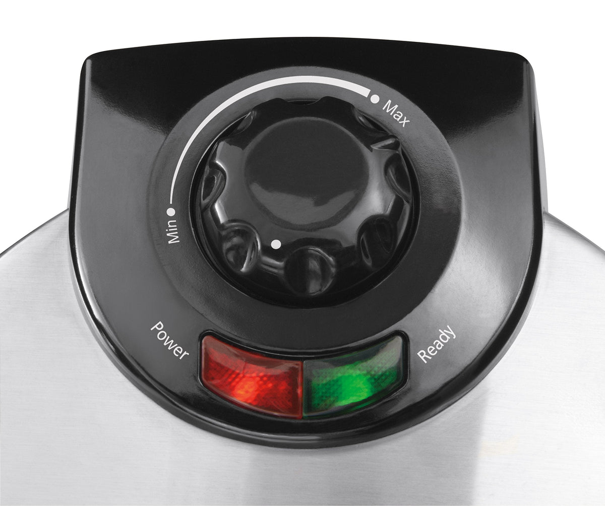 Oster Belgian Waffle Maker, 8 in, Stainless Steel