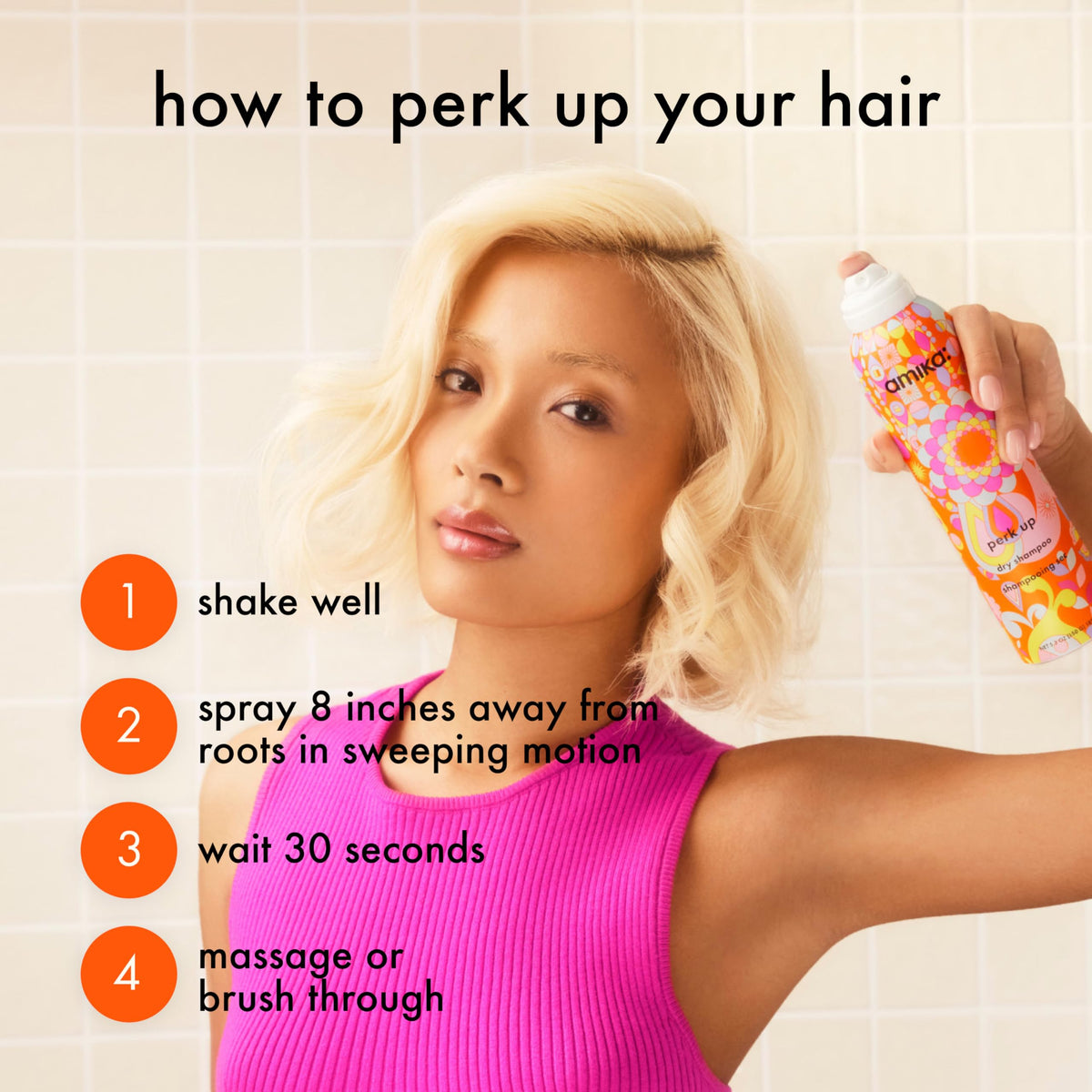 Amika Perk Up Dry Shampoo, 5.3 oz