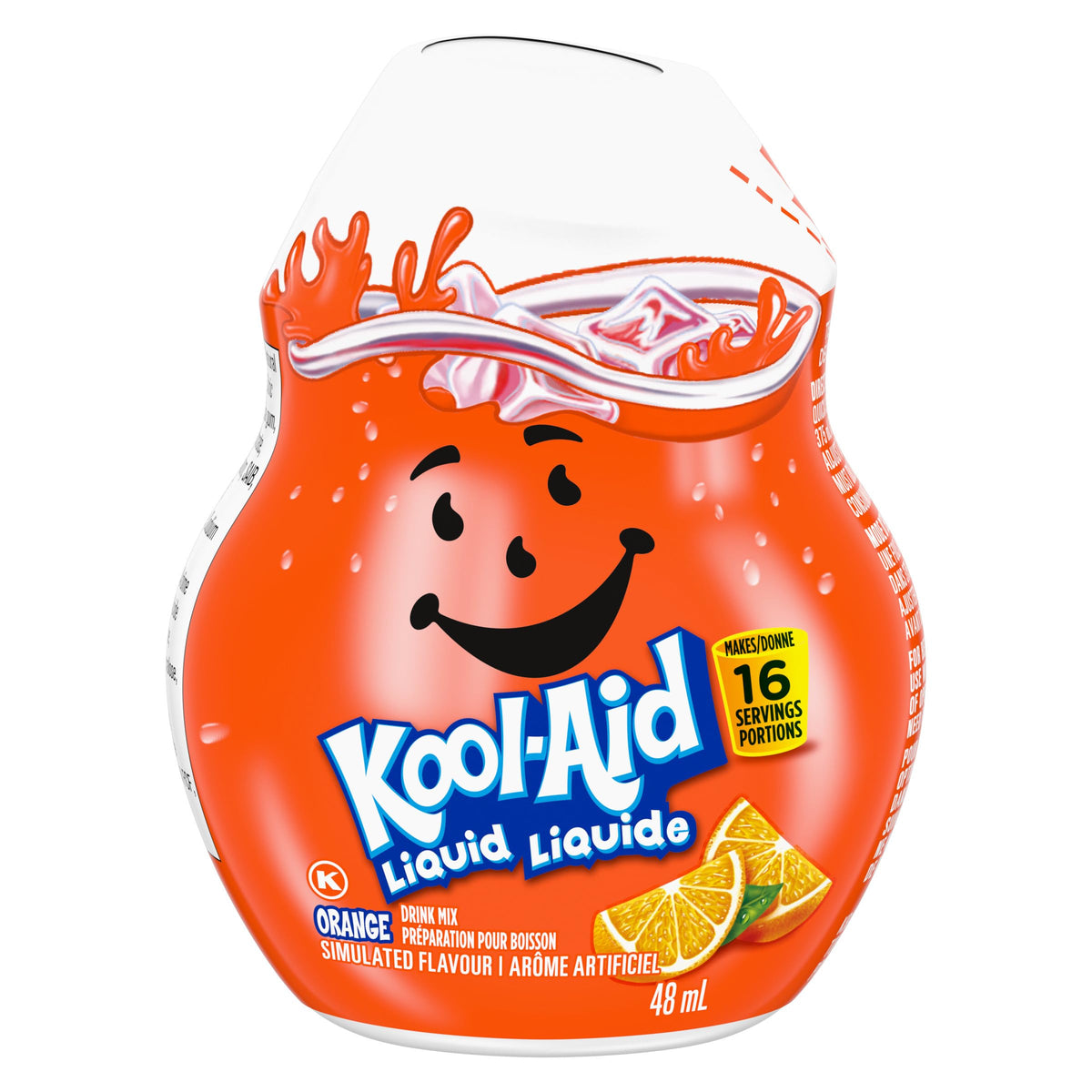 Kool-Aid Orange Liquid Drink Mix, 48 mL, 12-Pack