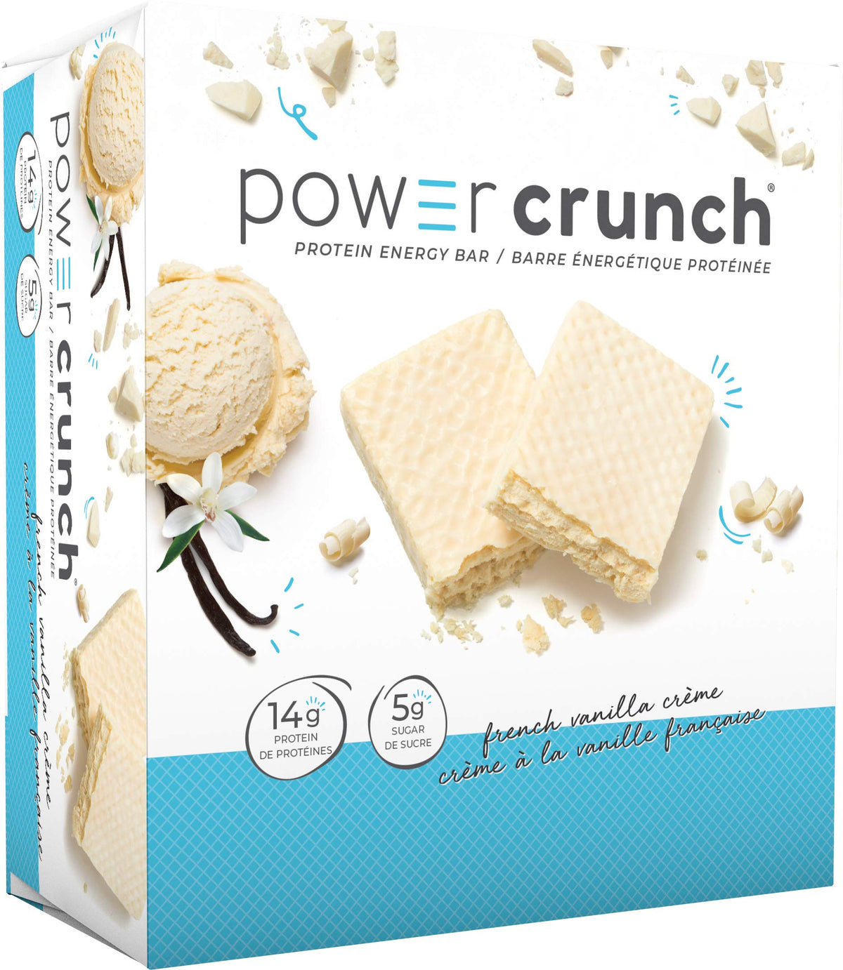 Power Crunch Protein Bars French Vanilla Creme, 12 Count