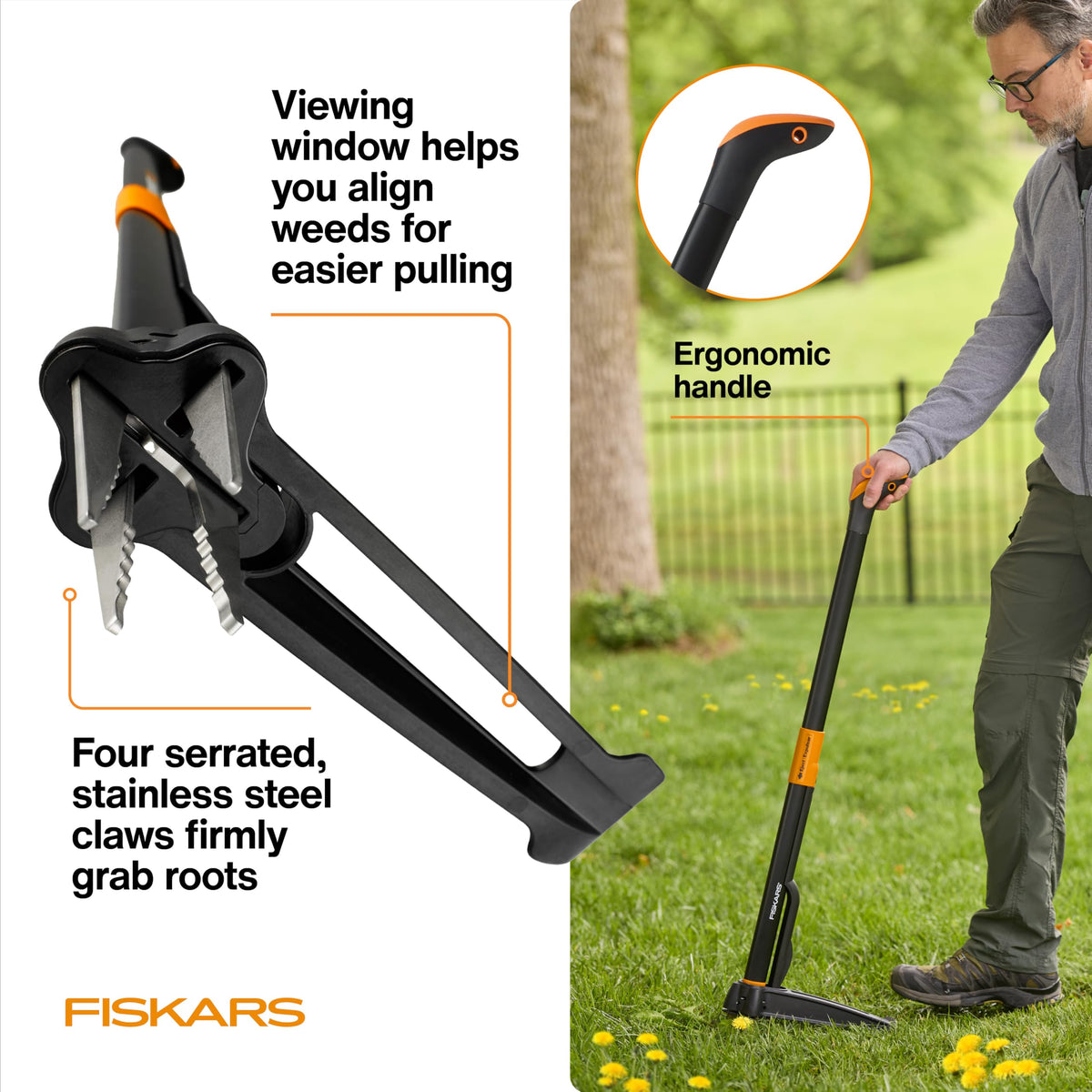 Fiskars Uproot Weed and Root Remover