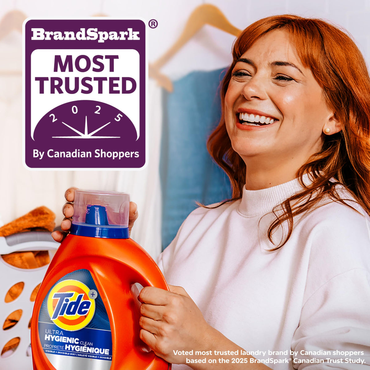 Tide Ultra Hygienic Clean Liquid Detergent, Original, 94 Loads, 3.9L