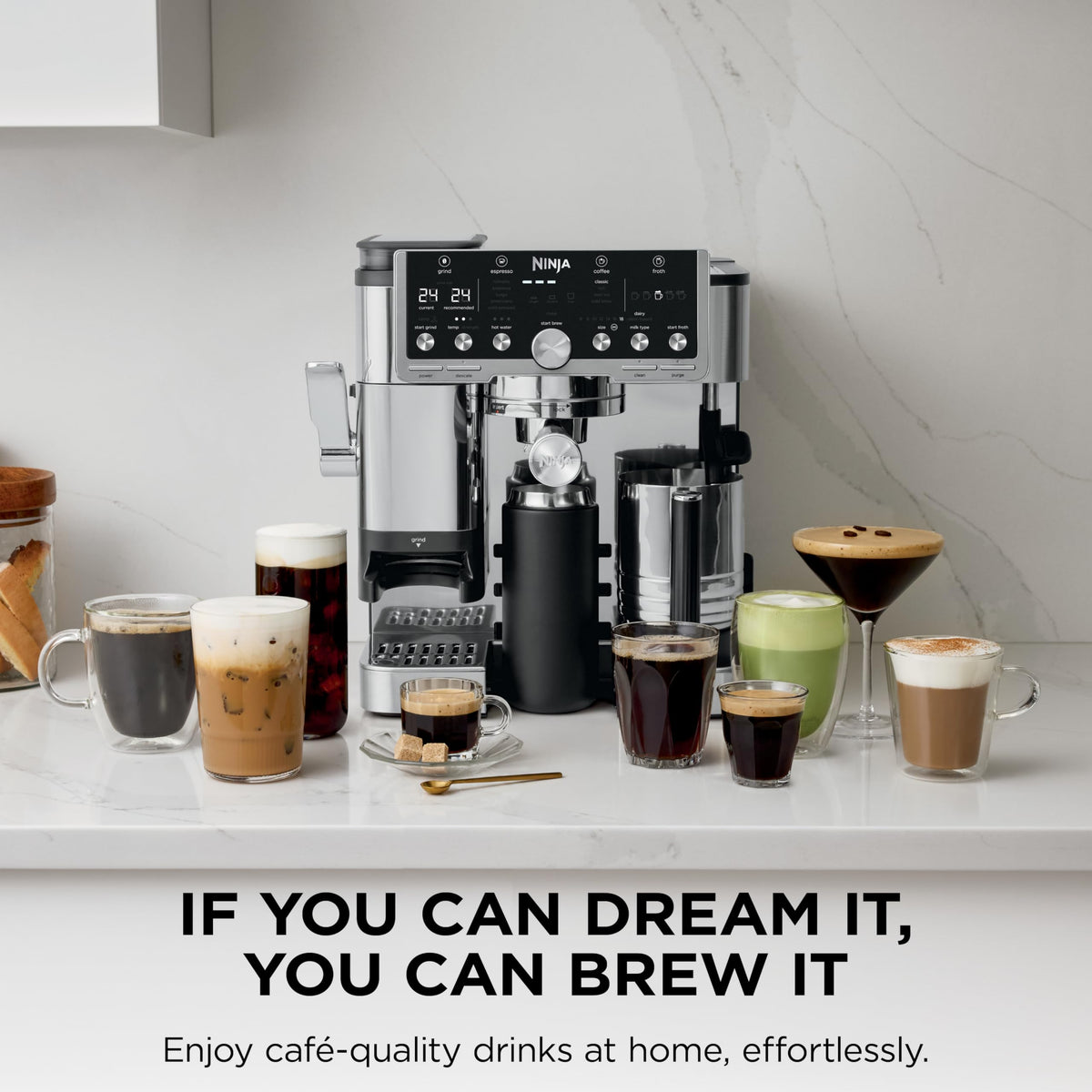 Ninja Luxe Café Pro Series Espresso Machine, ES701C