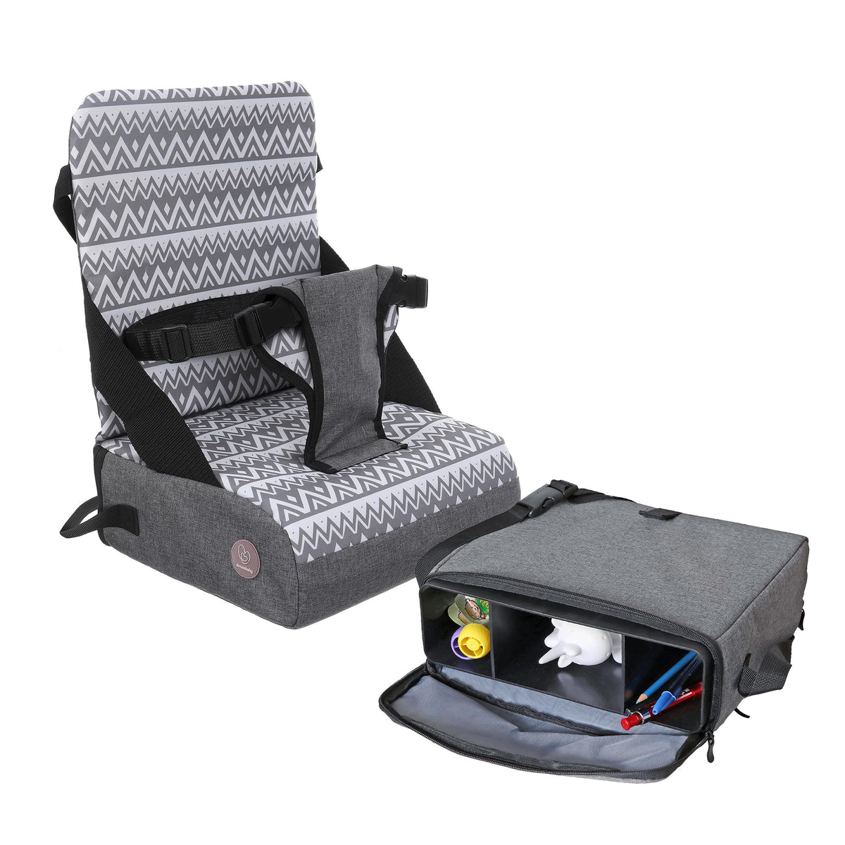 Dreambaby Grab 'n Go Booster Seat with Adjustable Securing Straps