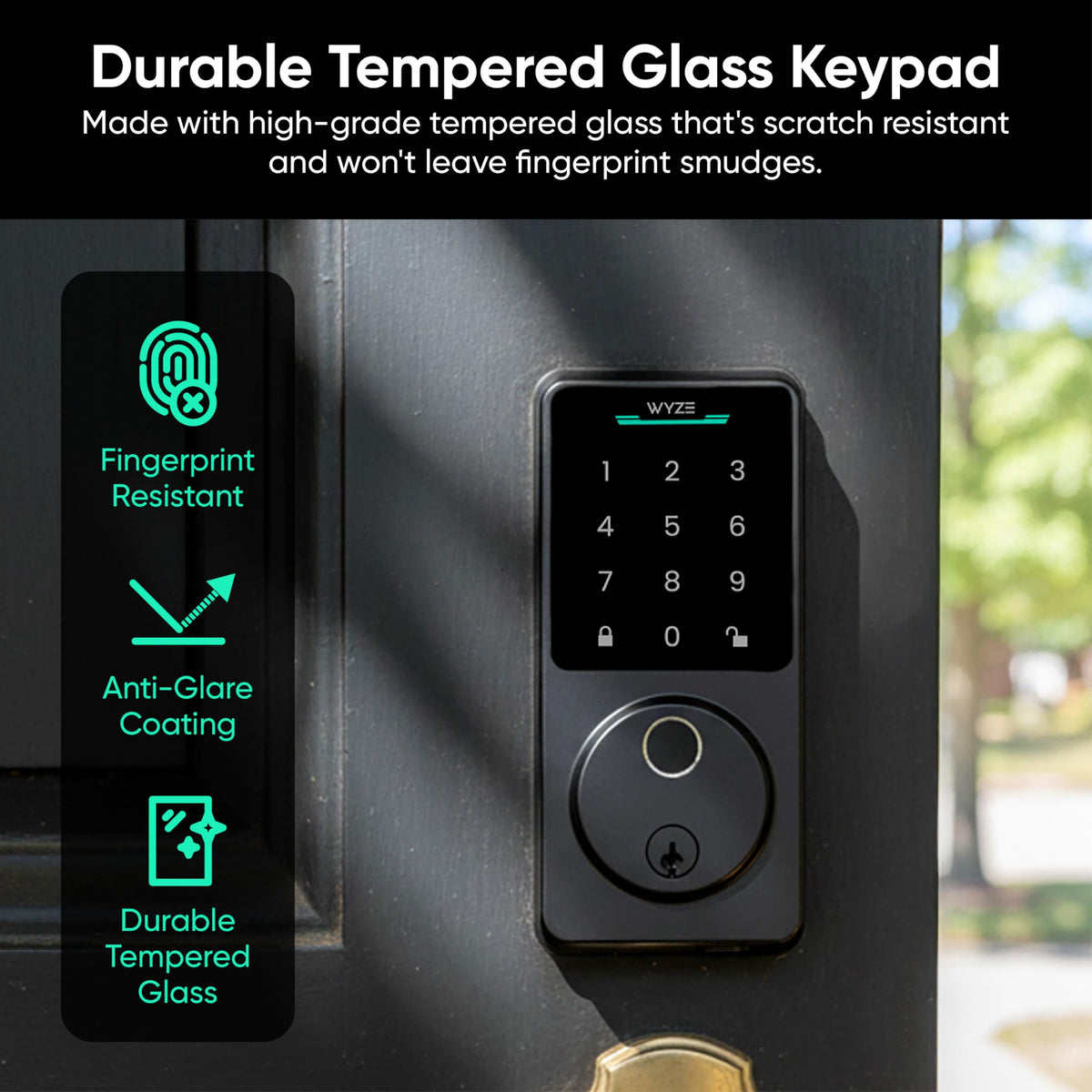 Wyze Auto-Lock Bolt v2 Fingerprint Smart Lock