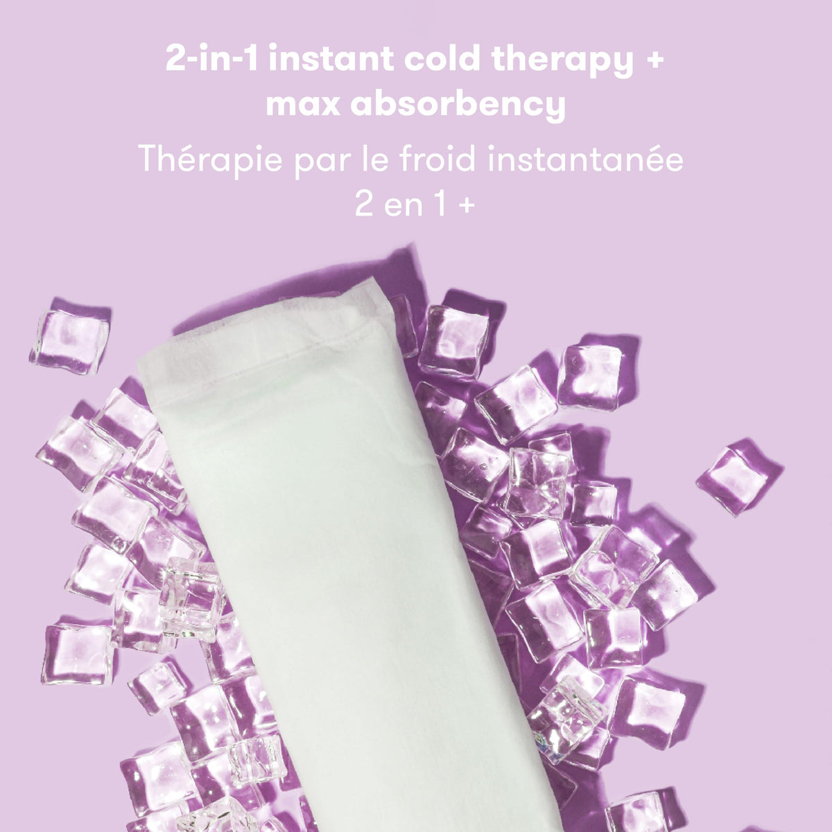 Frida Mom 2-in-1 Postpartum Ice Maxi Pads, 8 Count