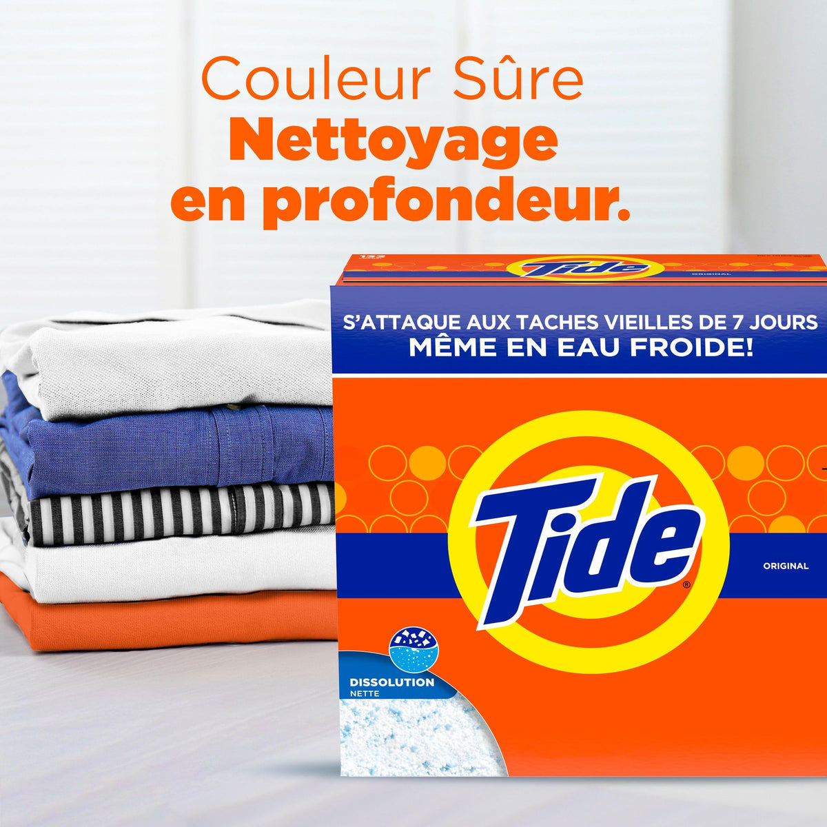 Tide Powder Laundry Detergent, Original Scent, 133 Loads, 4.2 kg