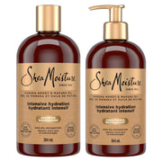 Shea Moisture Manuka Honey Mafura Oil Shampoo, Conditioner, 384ml x2
