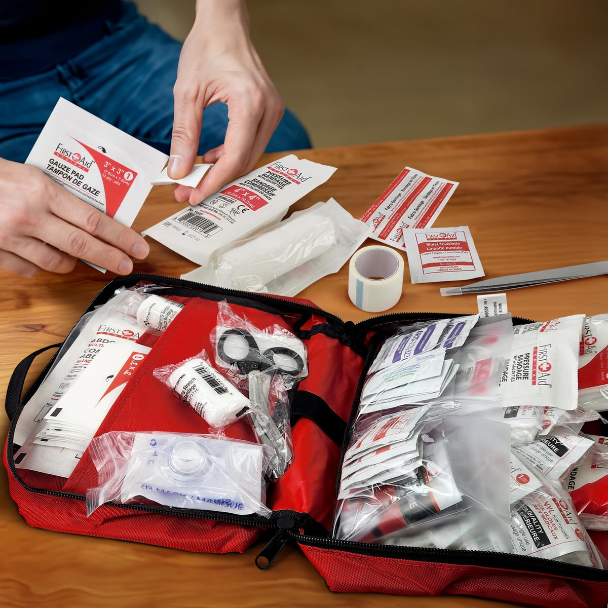 First Aid Central AZ-CSA2SN Type 2 25-Person First Aid Kit, 91 Pieces