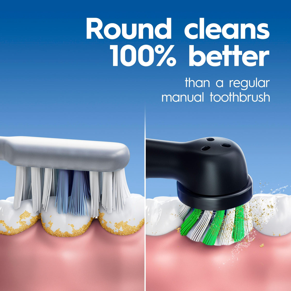 Oral B Pro Clean Battery Toothbrush, Deep Clean, Black