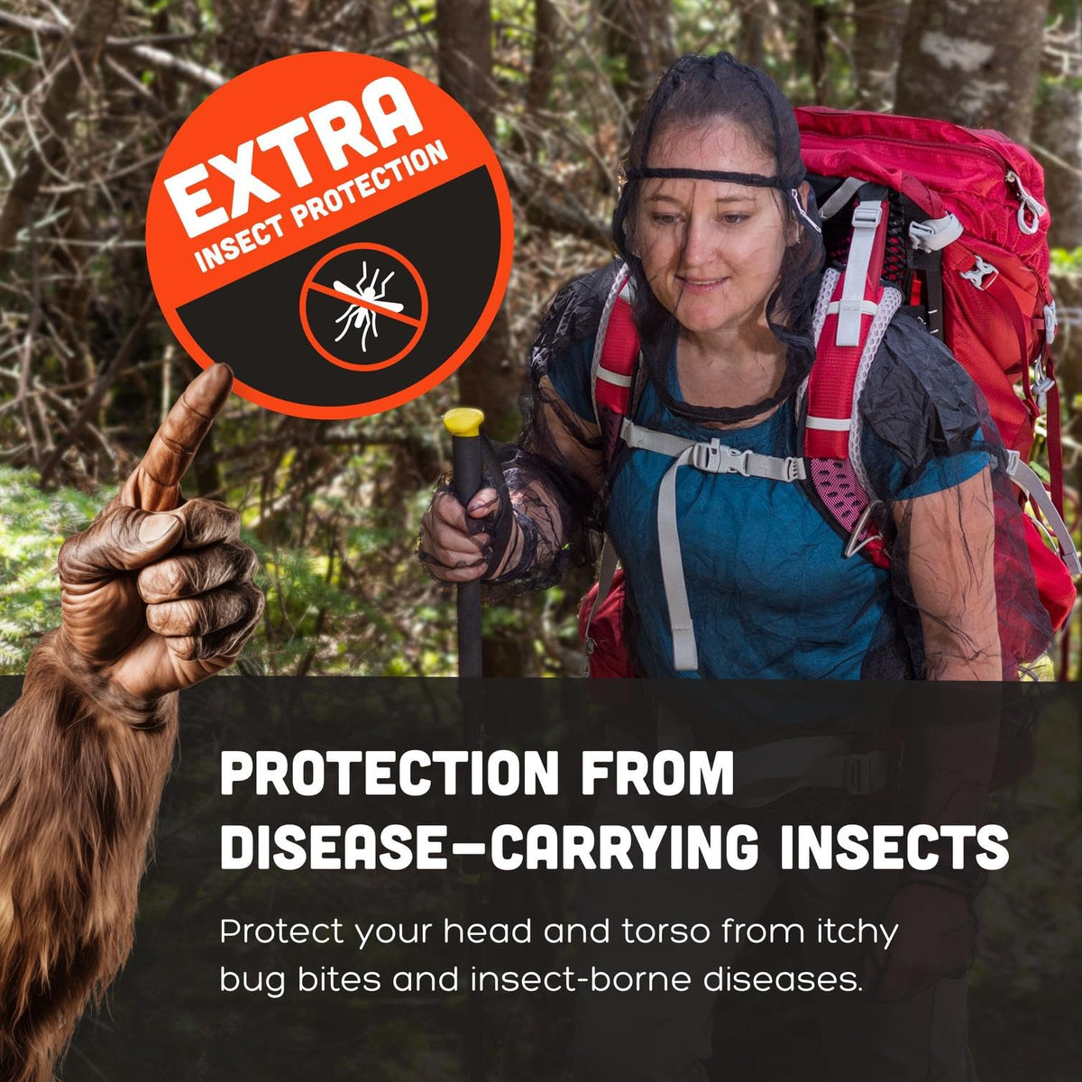 Ben's InvisiNet Bug Jacket, L/XL (0006-7221)