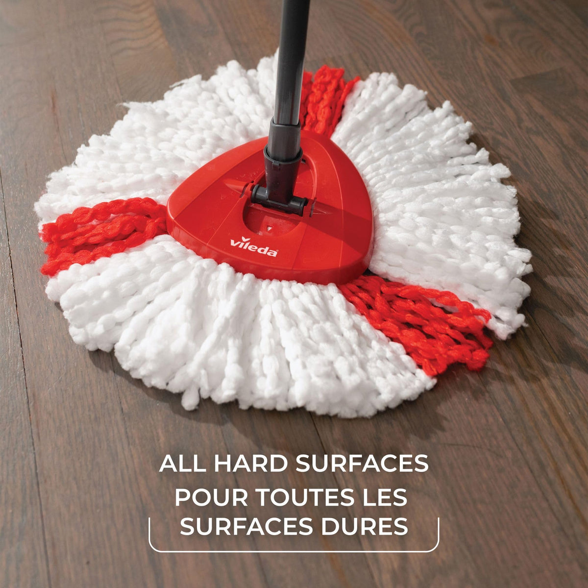 Vileda EasyWring Spin Mop and Bucket System with Power Head