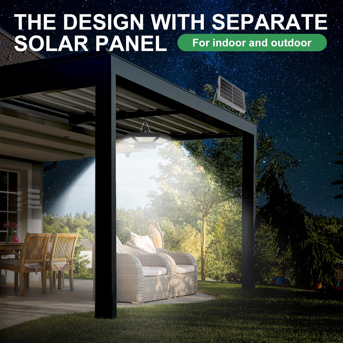 ICOFRU Solar Shed Lights, Motion Sensing