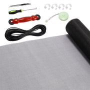 Window Screen Replacement Kit, 39 x 78 in, Black