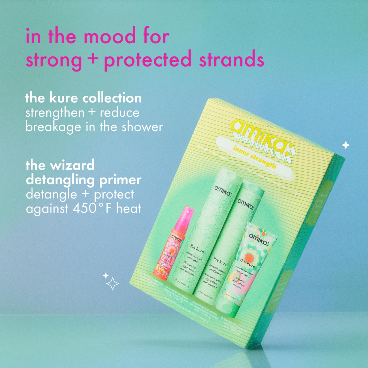 amika Inner Strength Repair Routine Gift Set